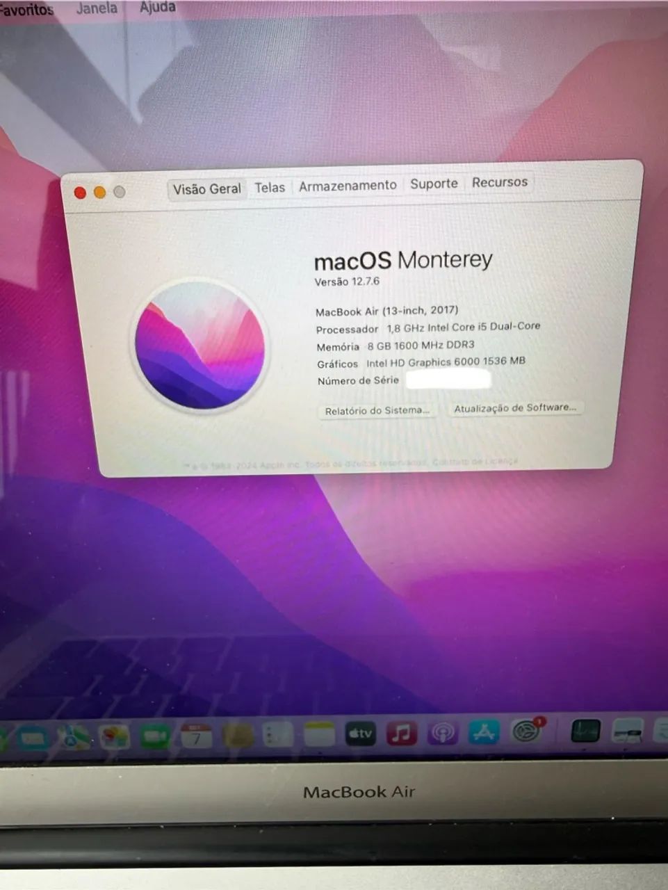 MacBook Air 2017 | Core i5 | 8GB RAM - Foto 5