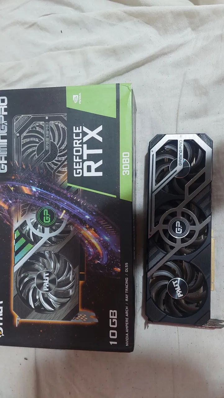 Placa de video RTX 3080 10gb