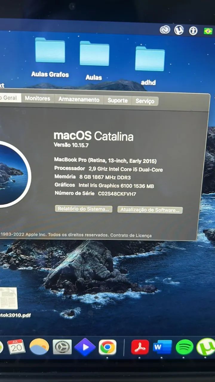 Macbook Pro 2015 - Notebooks - Asa Norte, Brasília 1519478098 | OLX