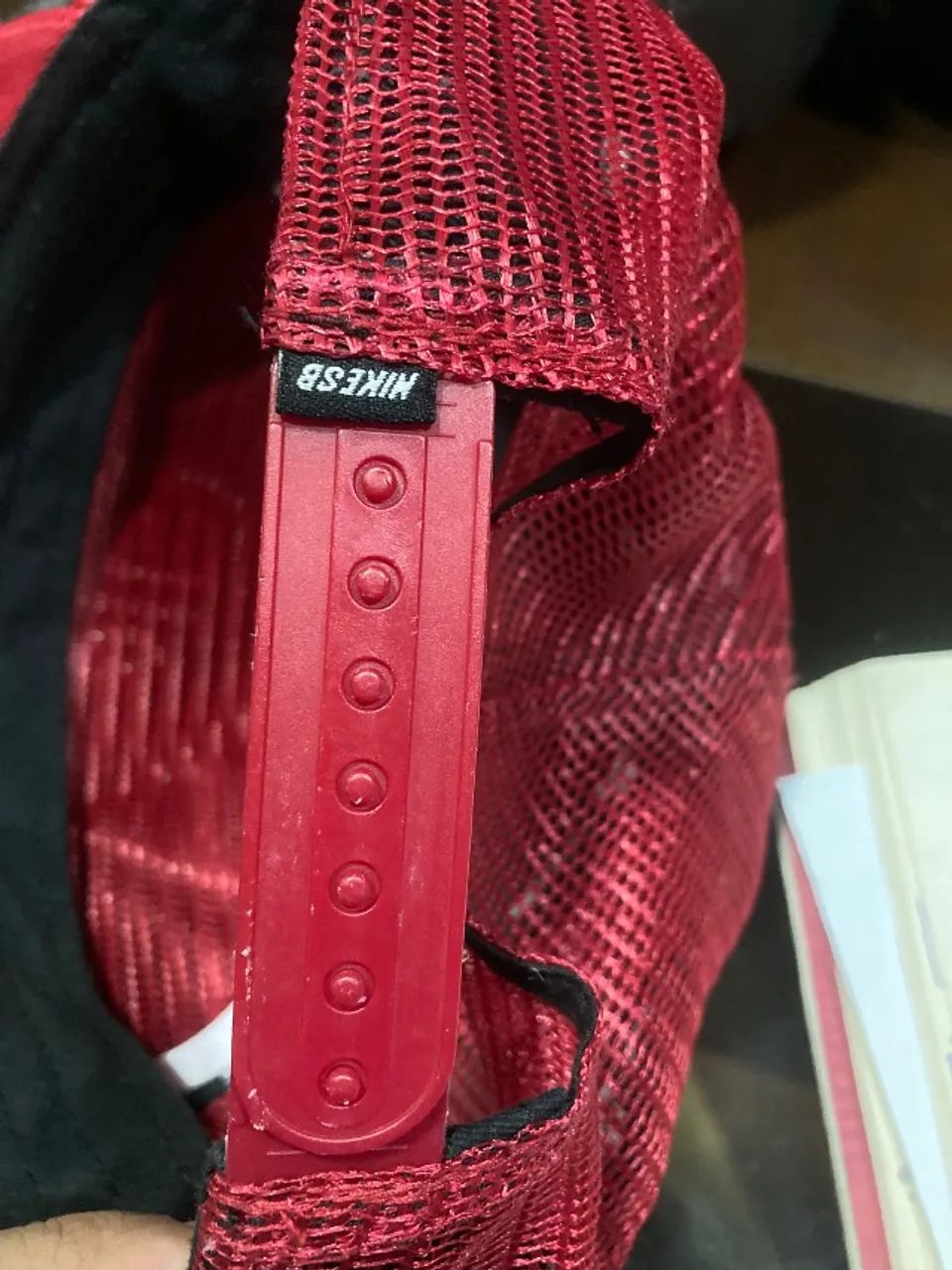 Boné Nike sb vermelho  - Foto 5