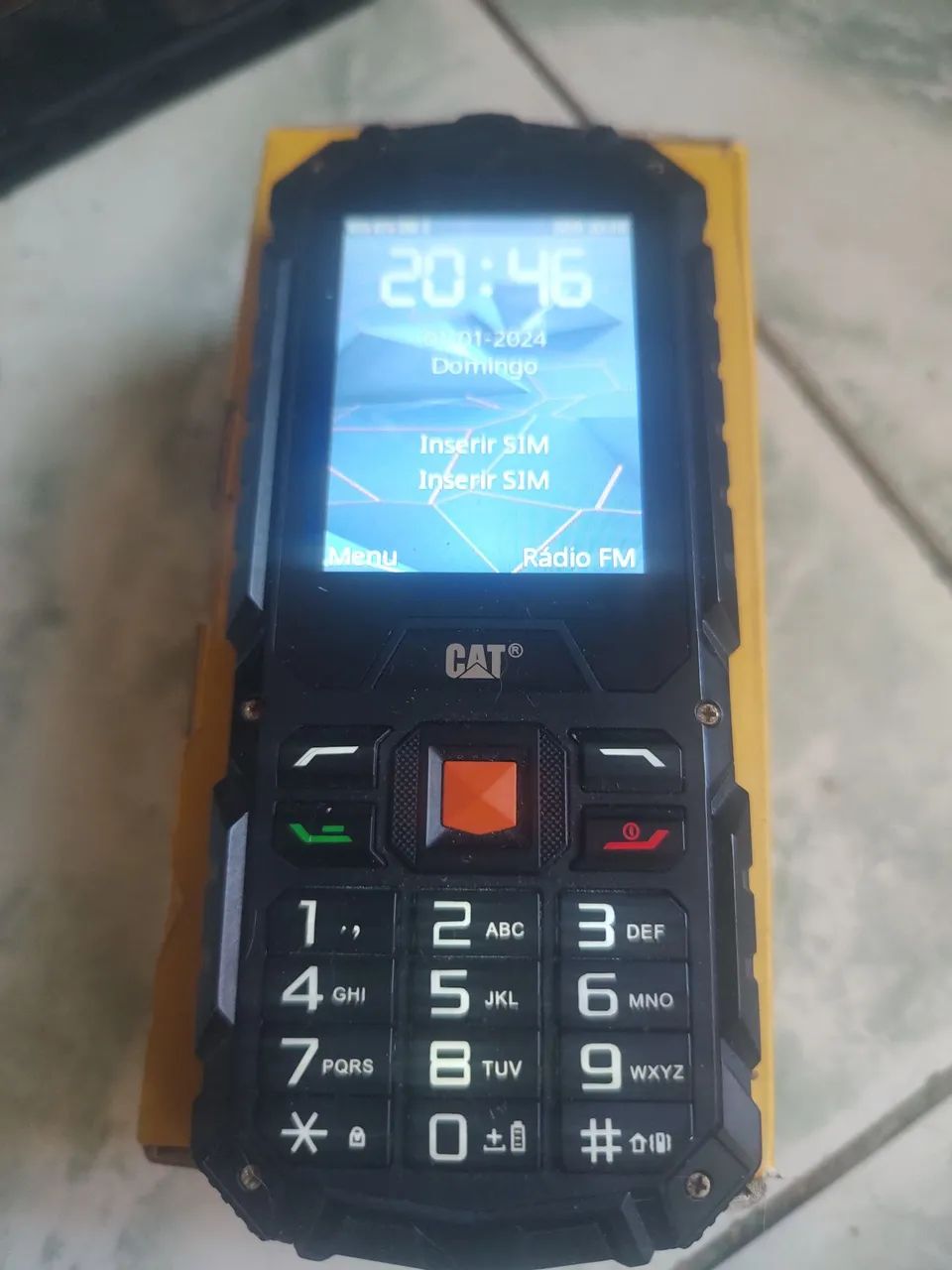 Celular CAT B30($150) reais para idoso 