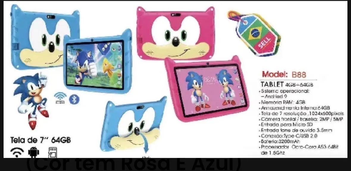 Tablet infantil 64GB