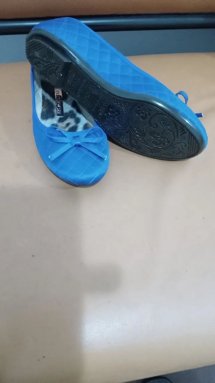 Sapatilha  moleca azul 36 - Foto 2
