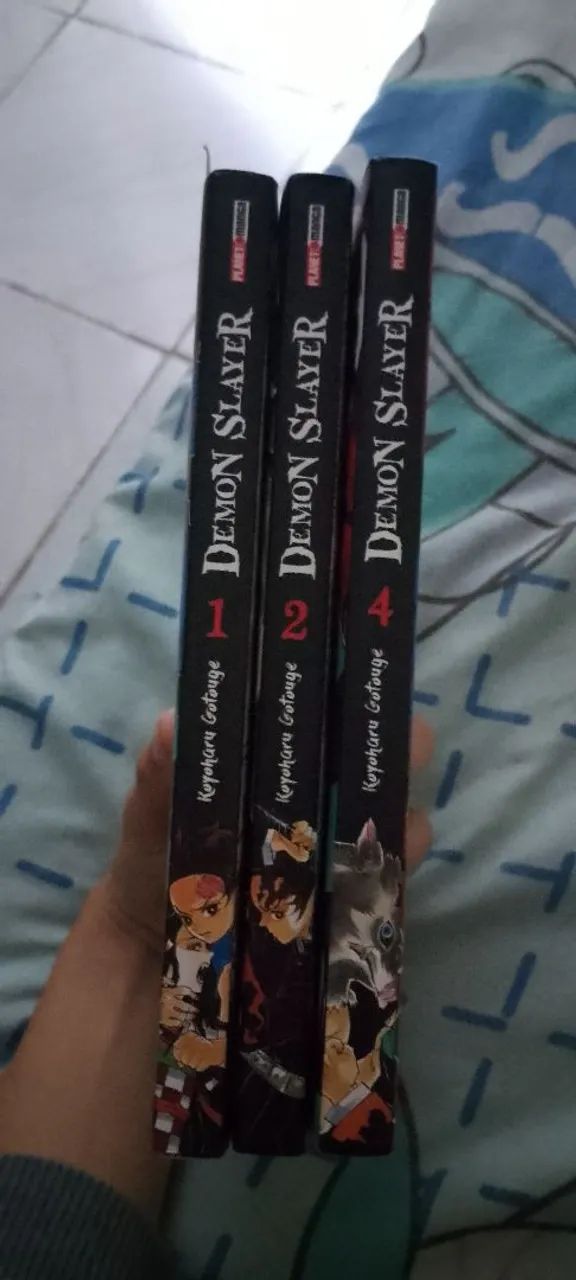 3 Mangas Demon Slayer - Foto 2