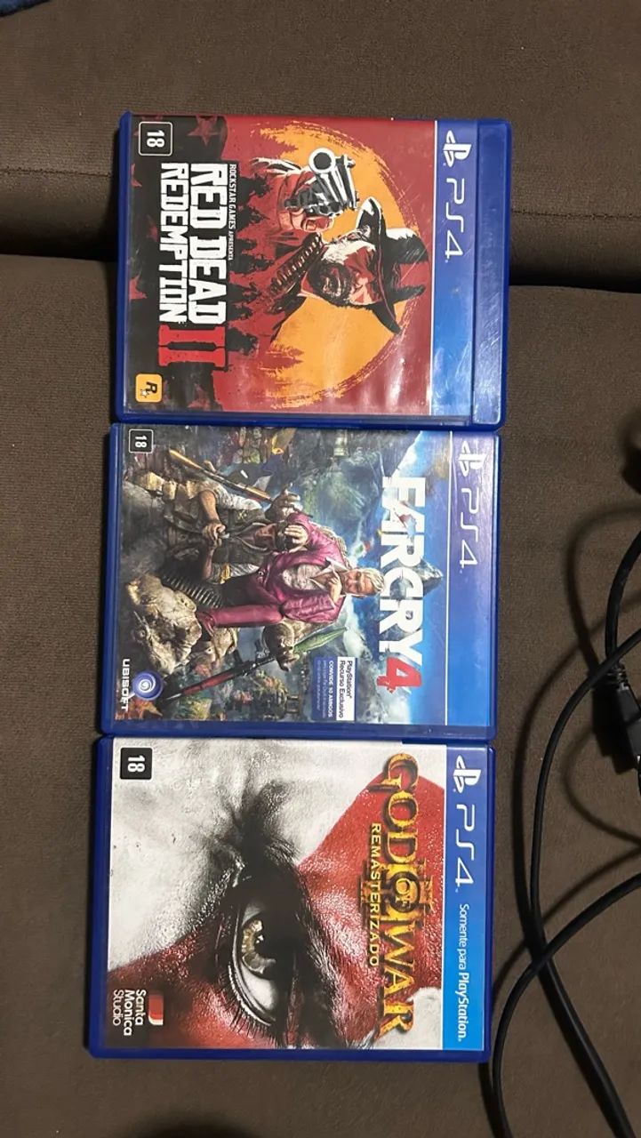 Ps4 Fat com jogos - Foto 4