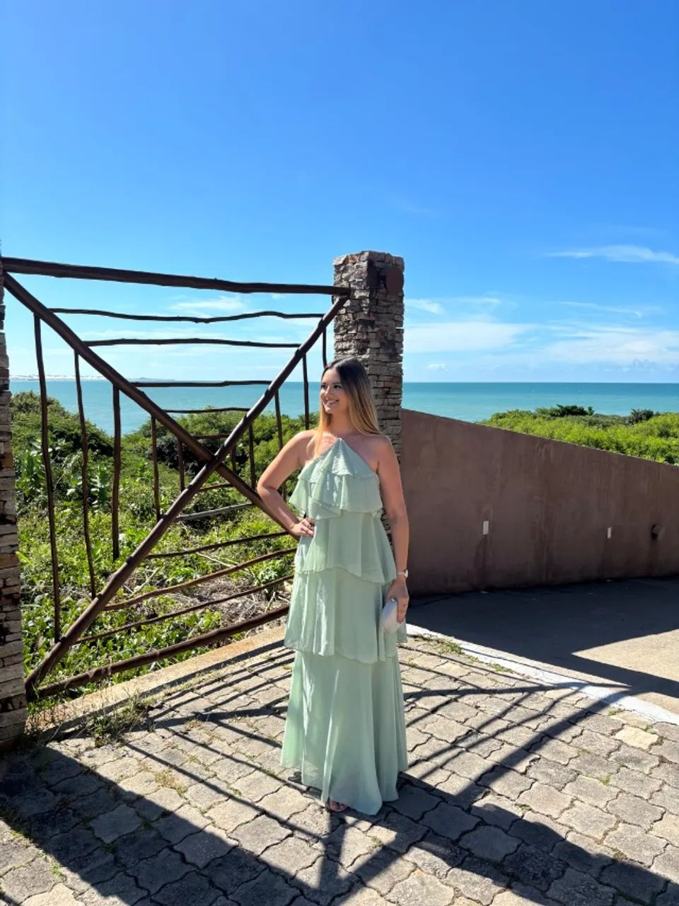 Vestido Madrinha Verde 