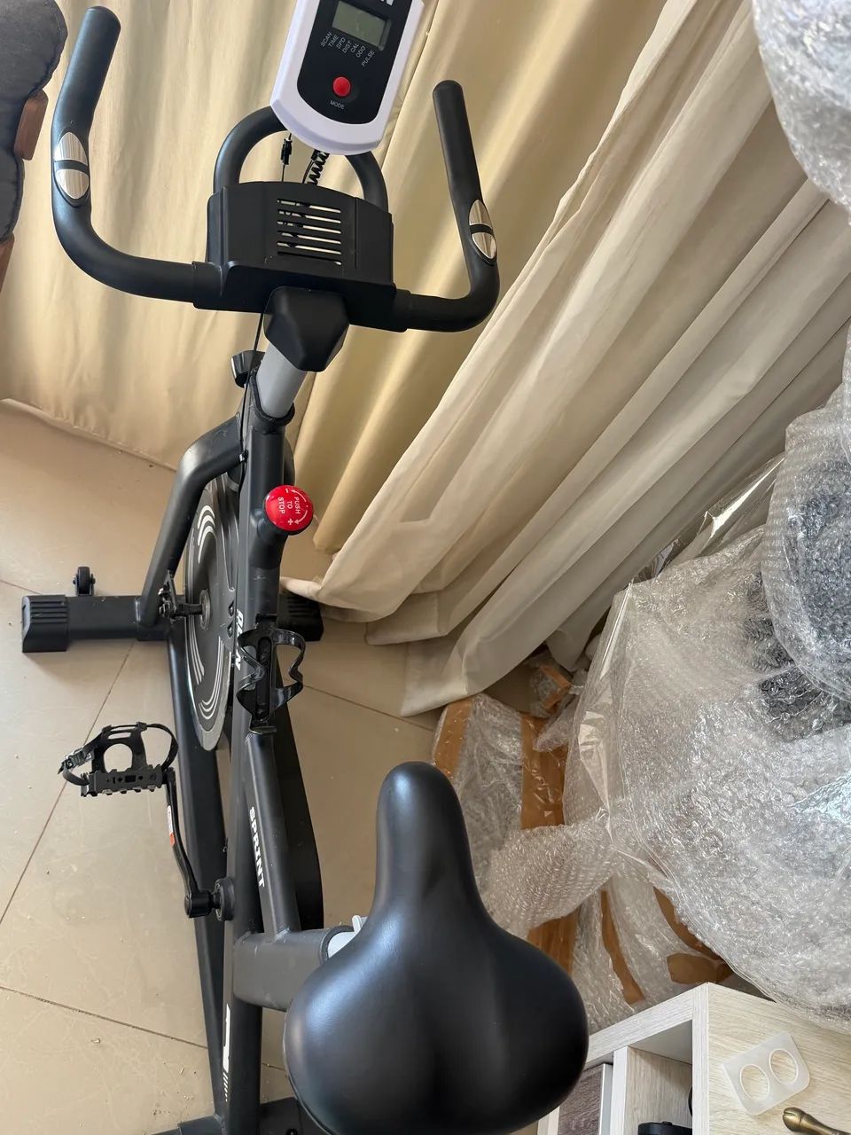 Bicicleta ergométrica spinning 13kg - Foto 2