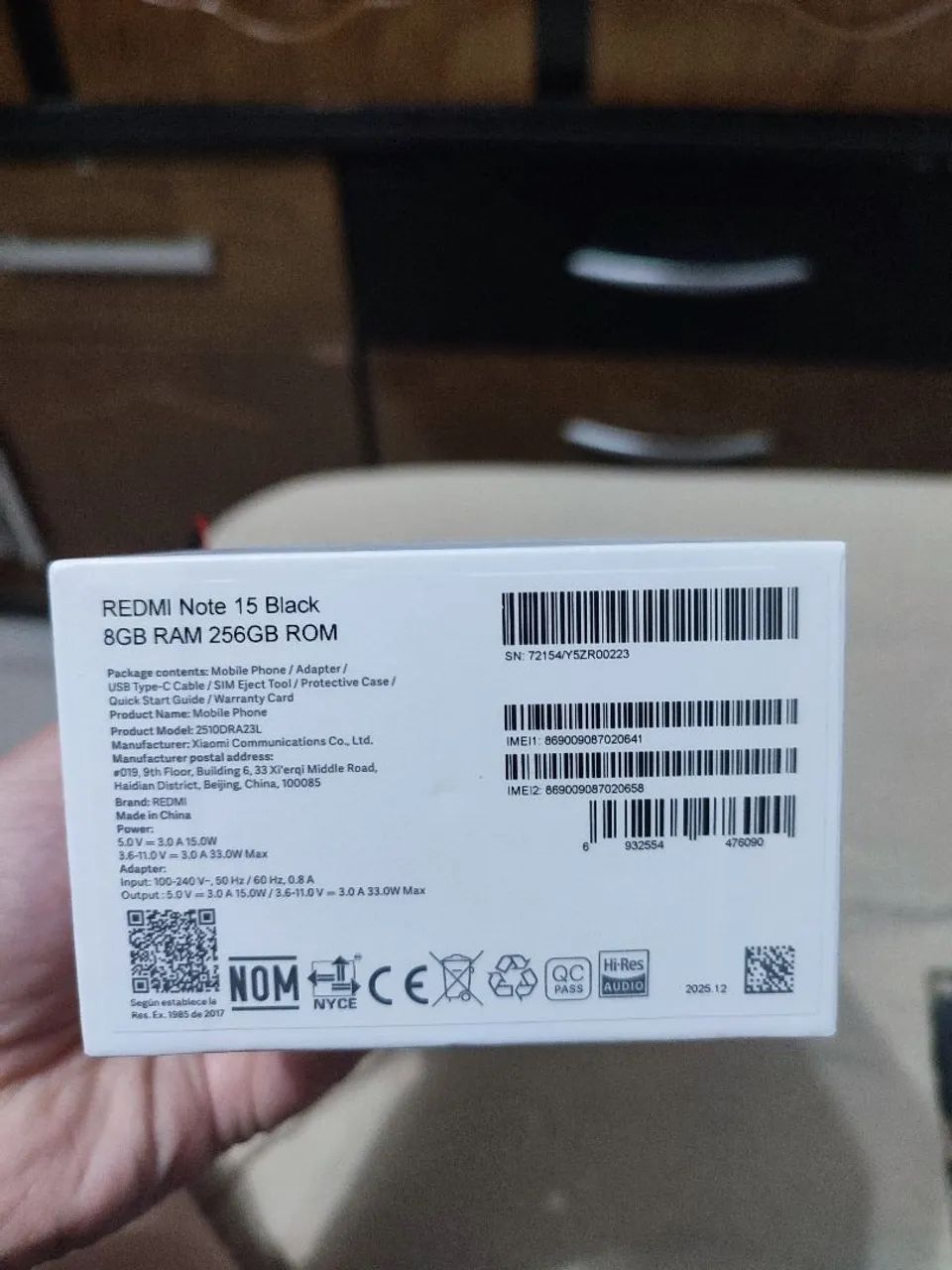 REDMI NOTE 15 256GB 8RAM NOVO! - Foto 3