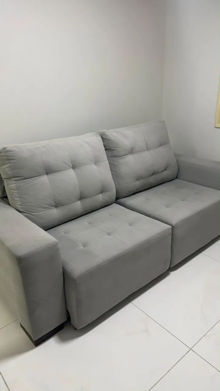 SOFÁ CINZA - Foto 3