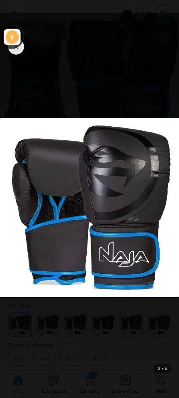 Luva de boxe
