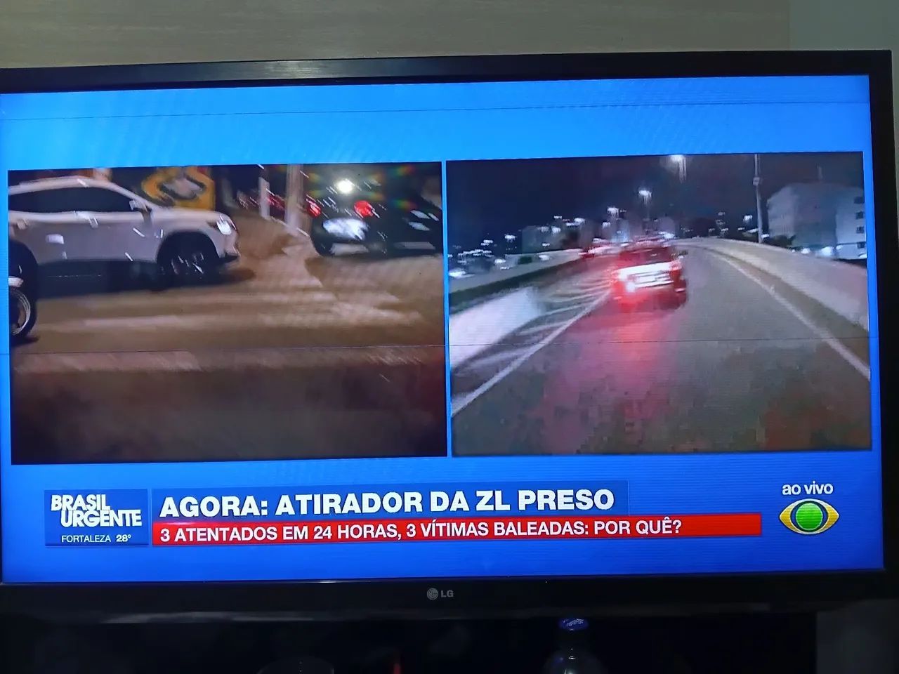TV COM AVARIAS NA TELA 