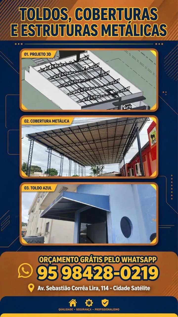 Estruturas metálicas e toldos - Foto 2
