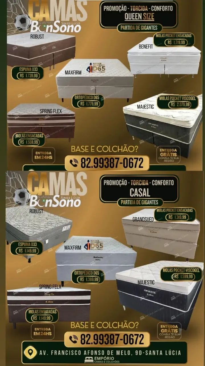Camas solteiro ao king Unibox, base, base bau,  colchões molas ou espuma bicama bibox - Foto 4