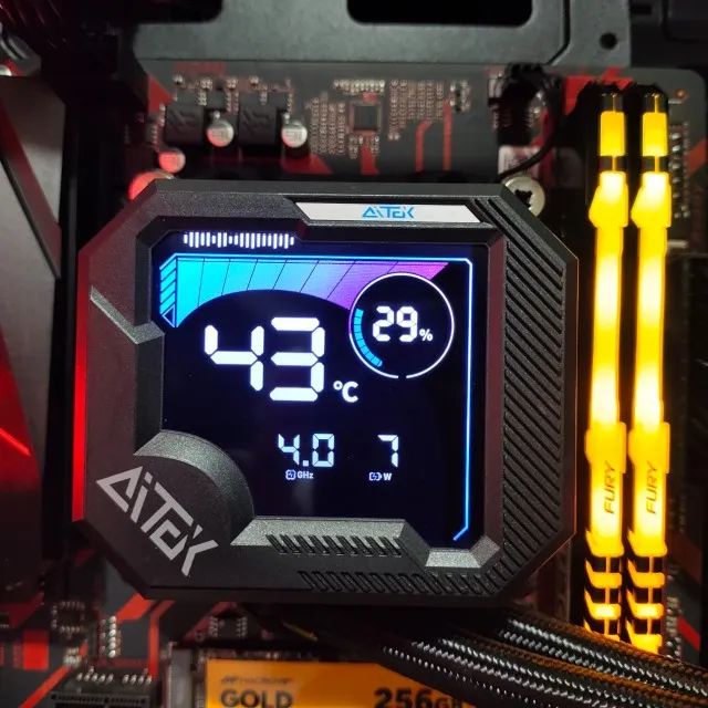 PC Gamer Full AMD com Placa de Vídeo Rara - Foto 3