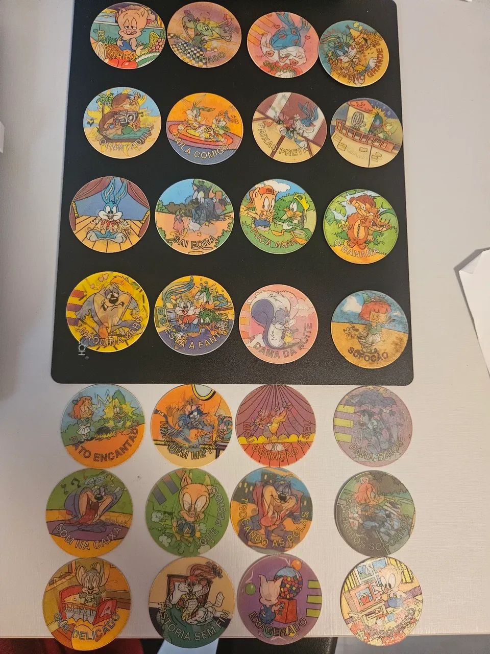 28 Tazos tiny toon holográficos 
