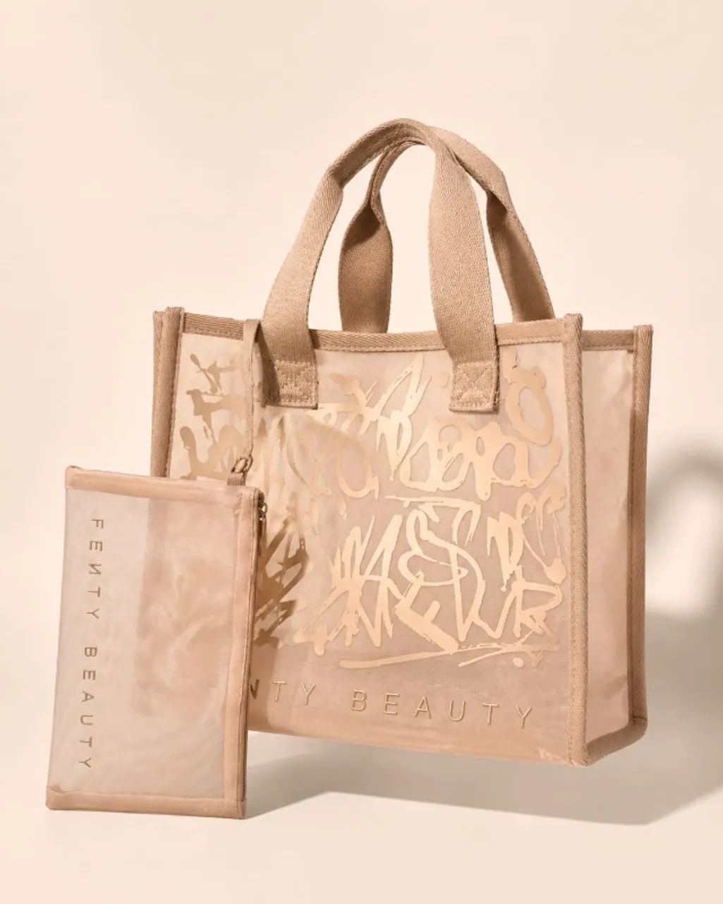 mini sacola Fenty Beaty rosa - NOVA  - Foto 2