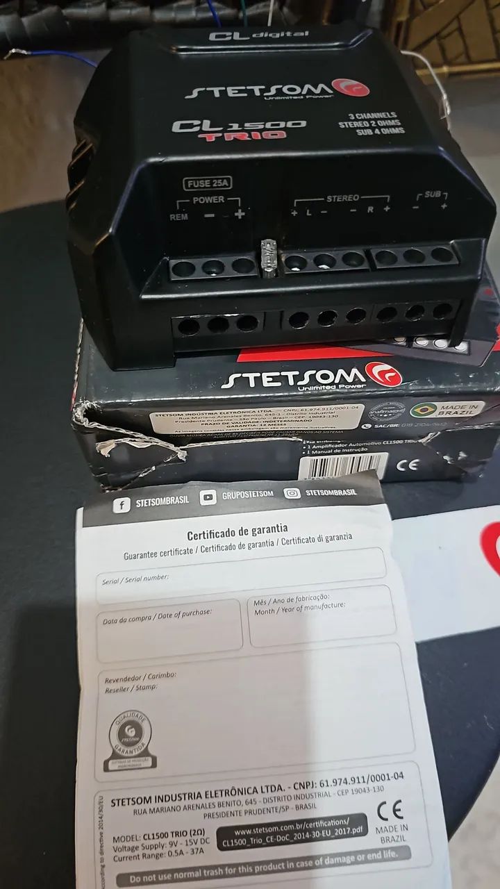 Módulo stetsom 1.500 trio