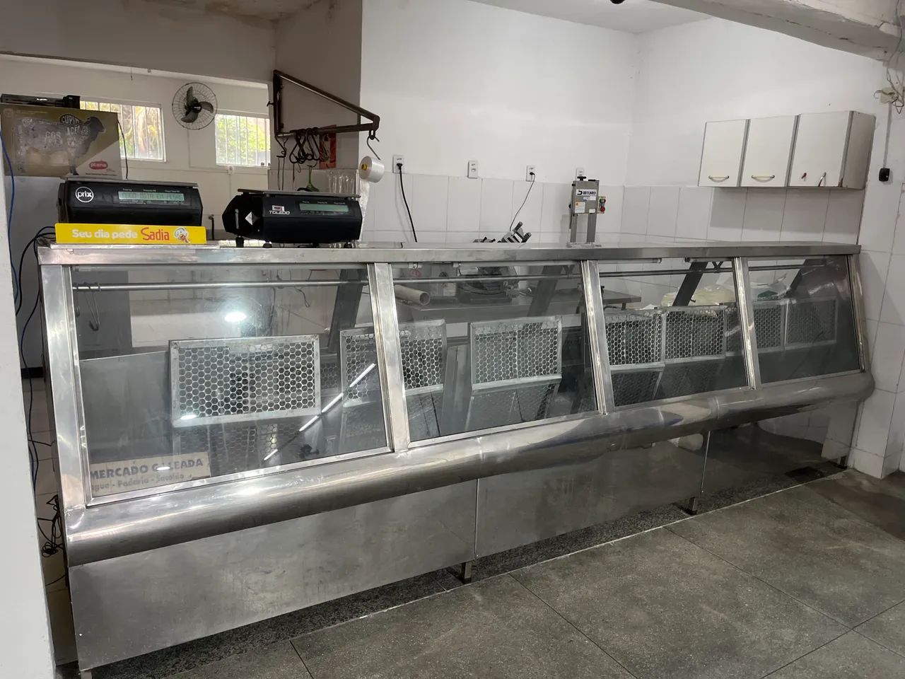 Balcão açougue inox 