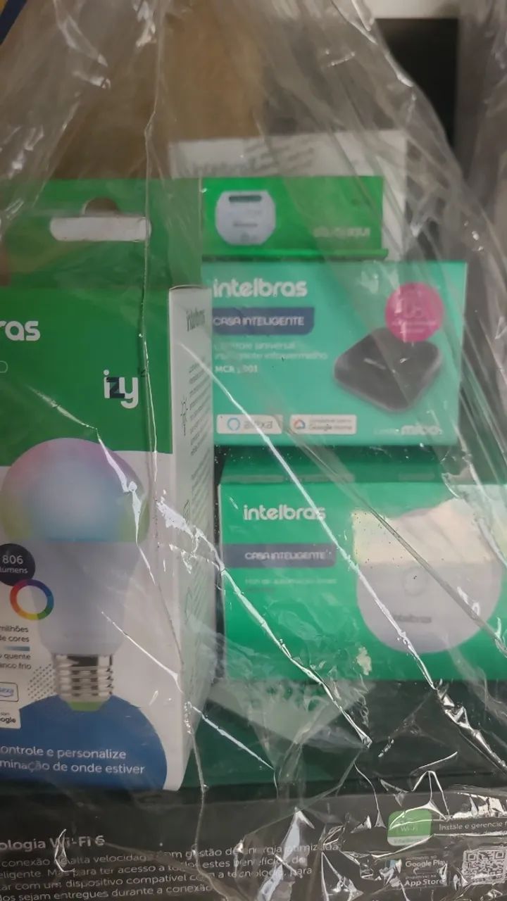 CÂMERA, FECHADURA E ROTEADOR INTELBRAS  - Foto 2