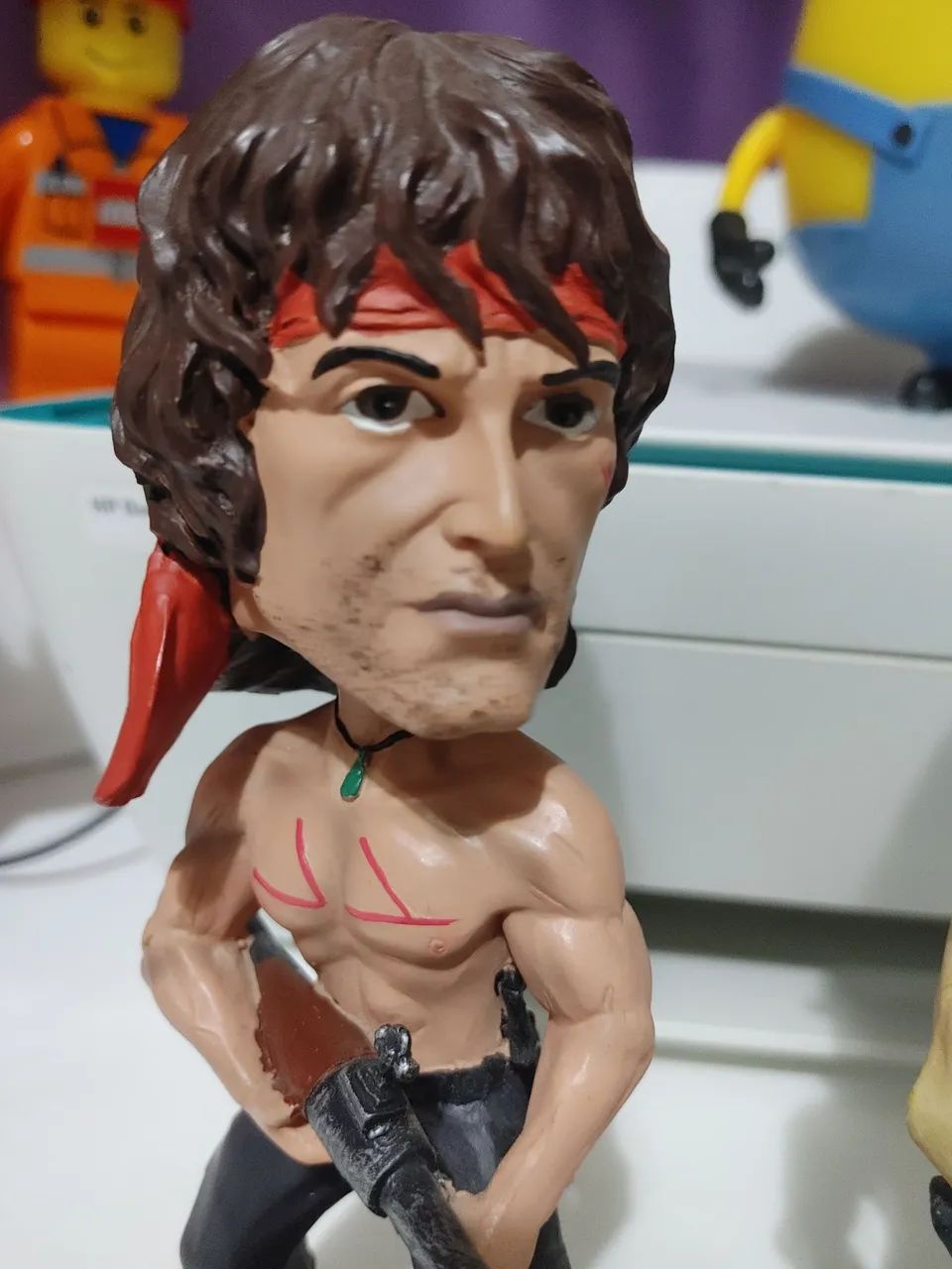 Rambo Head knockers Neca (bobblehead) - Foto 2