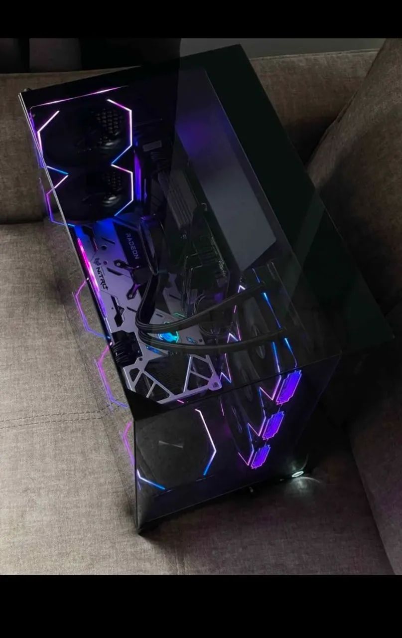 KIT 10x Fans Prism 4RS PRO Preto RGB - Foto 3
