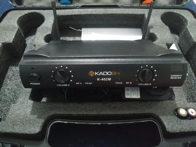 Microfone Sem Fio Kadosh K-401m - Foto 4