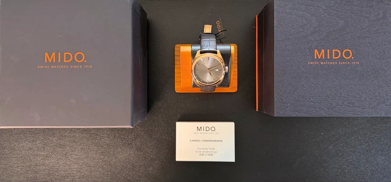 Relógio Mido Belluna Royal Automático Novo - Foto 3