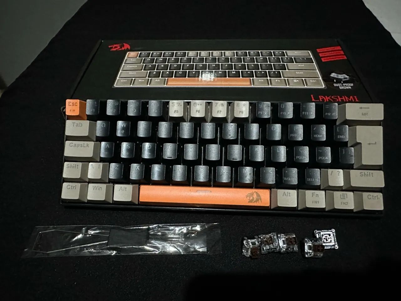Teclado e mouse gamer 