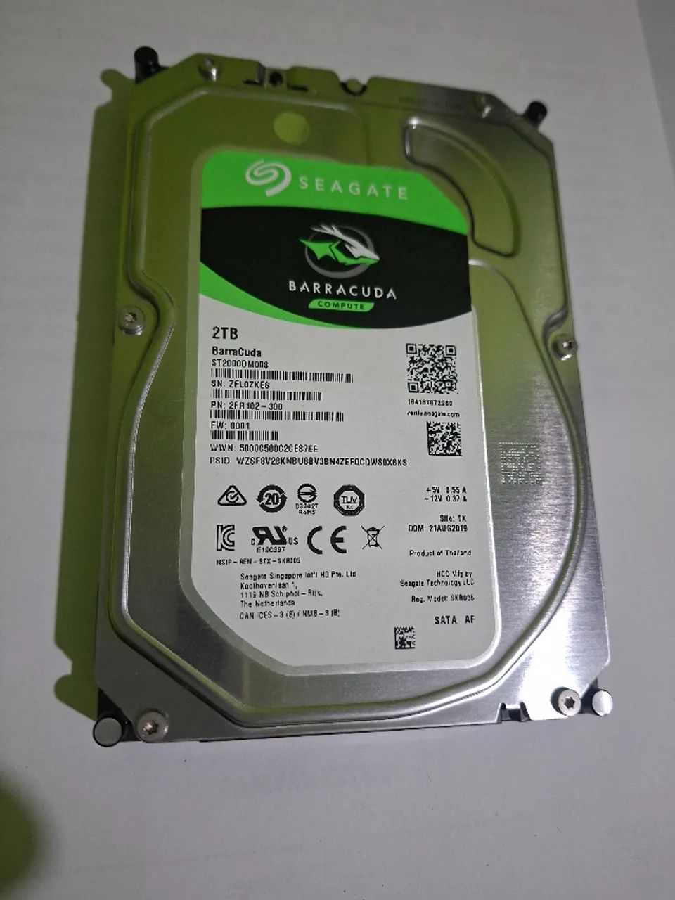 HD SATA SEAGATE 2TB405755317695303680