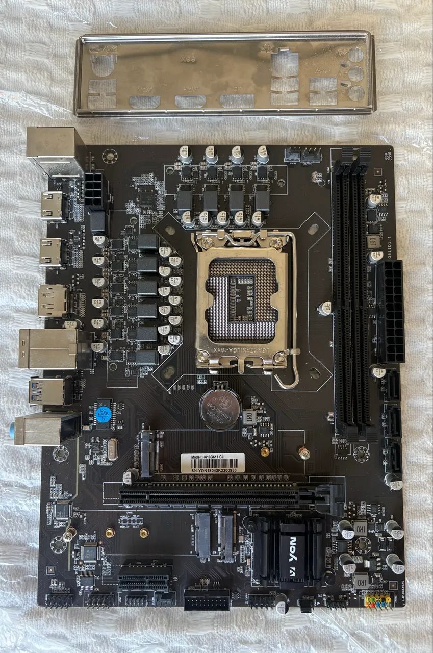 Placa mãe Yon h610 LGA1700 DDR4