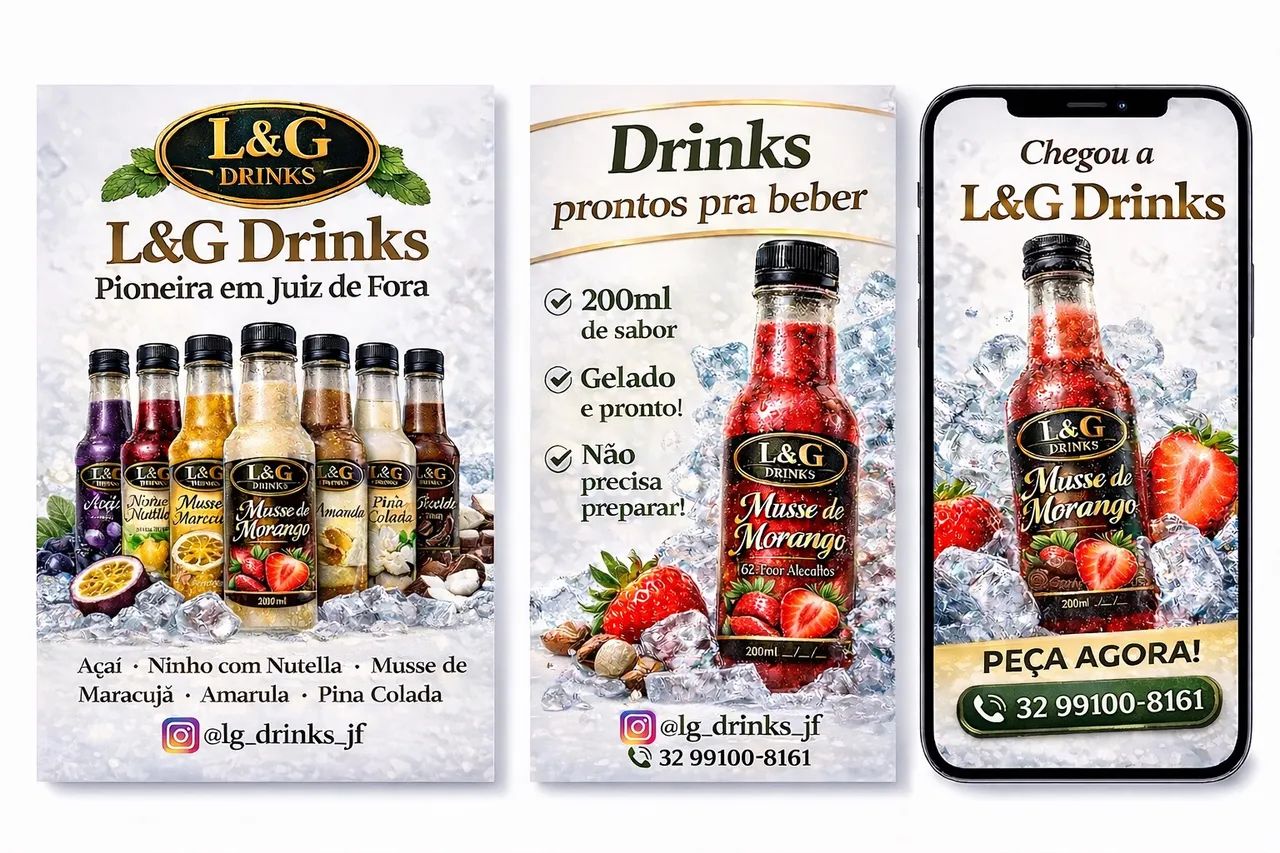 Drinks pronto para beber, prático,gelado. - Foto 3