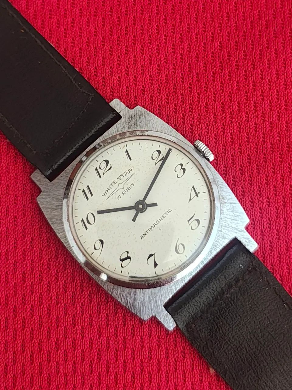 Relogio White Star classico Suíço Corda Manual 17rubis vintage  - Foto 2