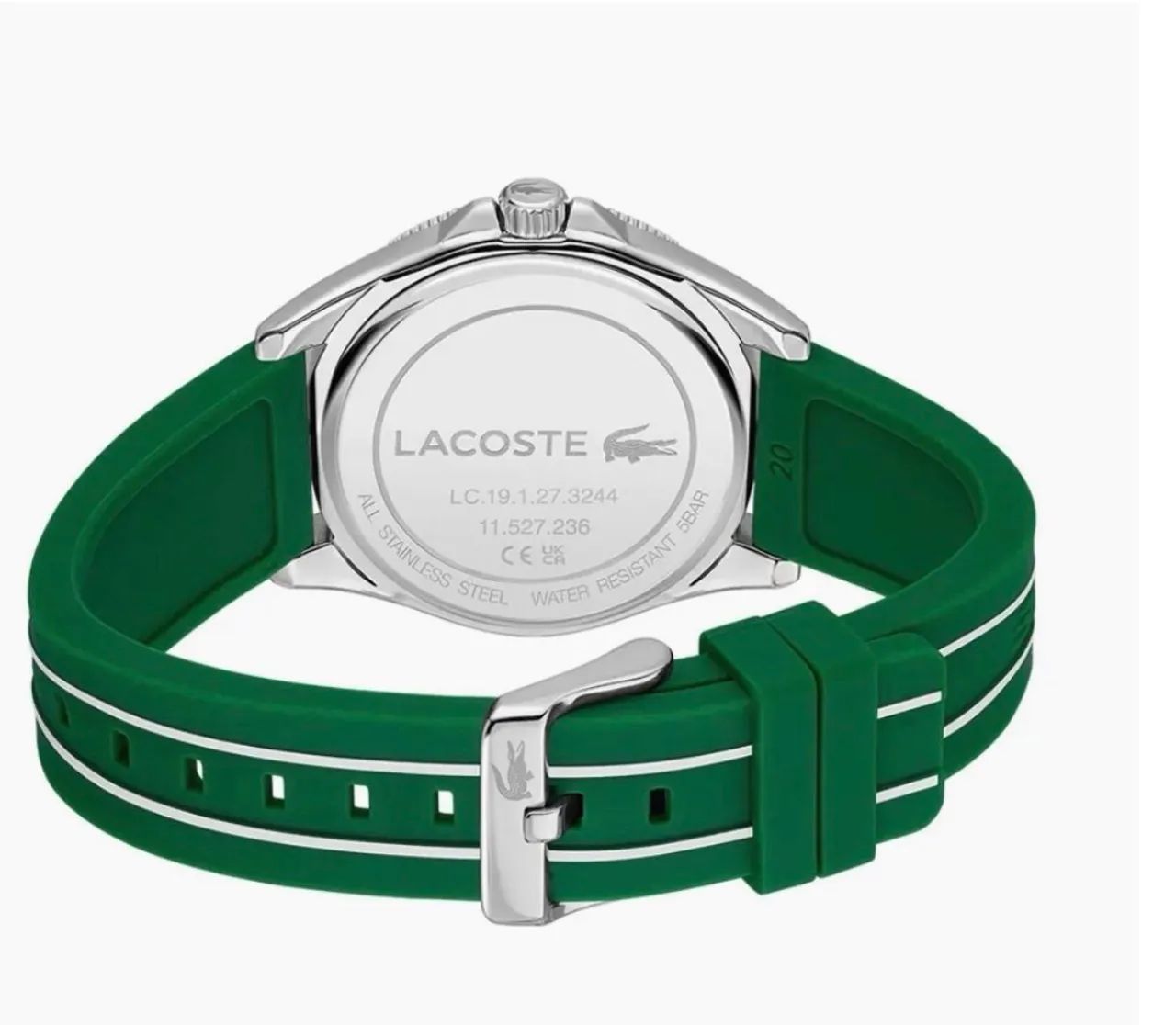 relógio lacoste mainsail masculino verde - Foto 3