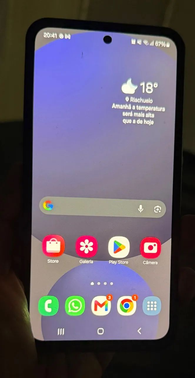 S24 FE 256 Gb - usado 