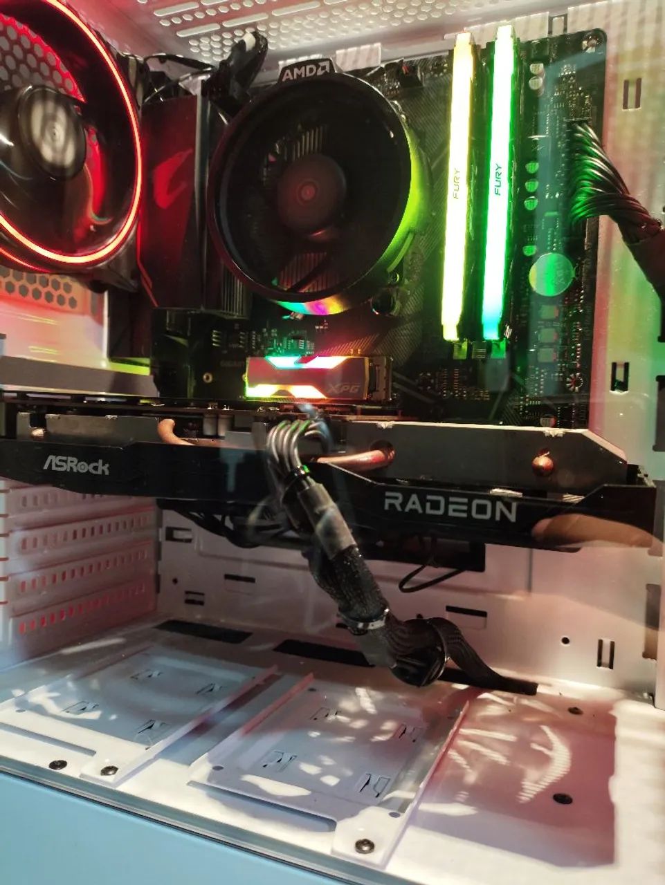 Pc gamer Ryzen 5 5600 + RX 6600 - Foto 5
