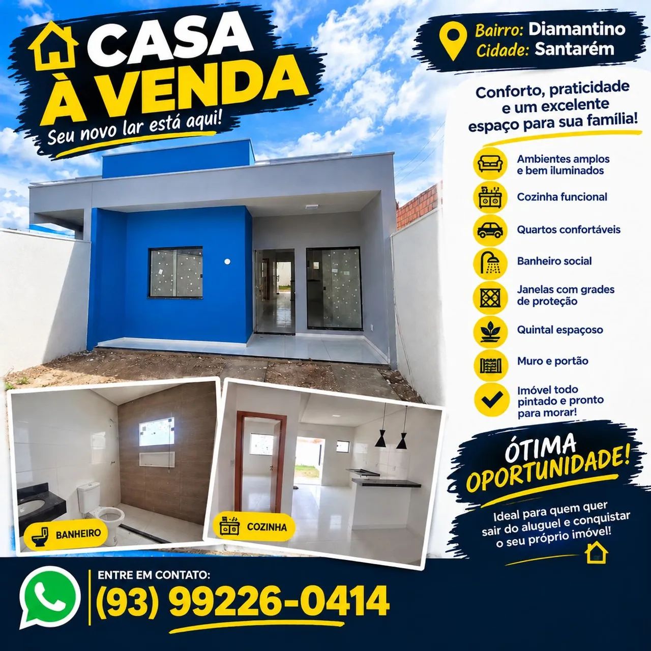 Casa a venda  - Diamantino 