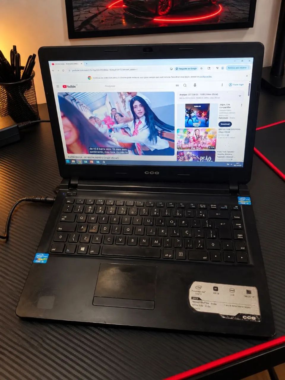 Notebook i3 ,320 GB Win 10 rápido / office instalado 
