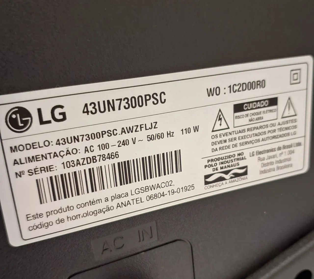 Smartv lg43un7300psc  - Foto 3