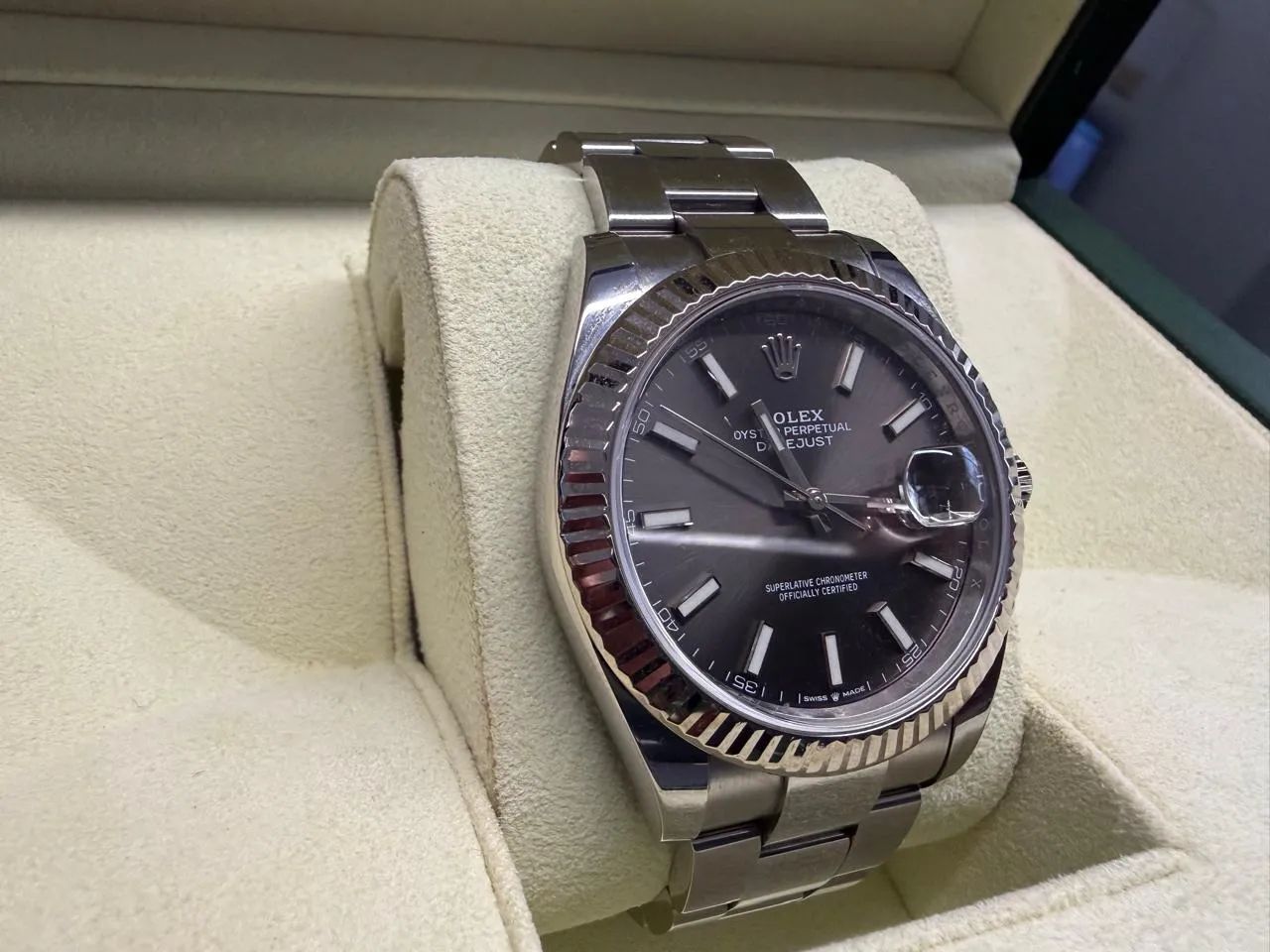 ROLEX DATEJUST 41mm 2019 COMPLETO - Foto 3
