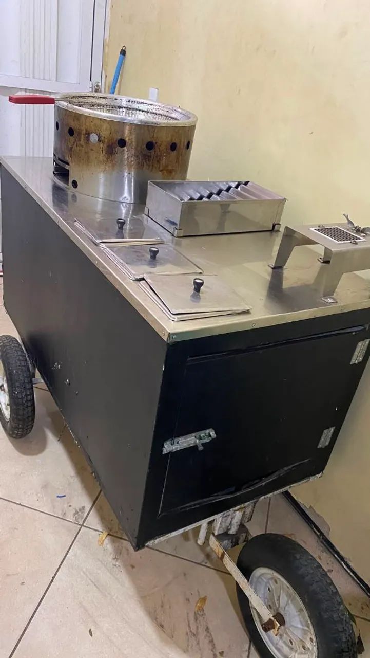 Carrinho de fritura 