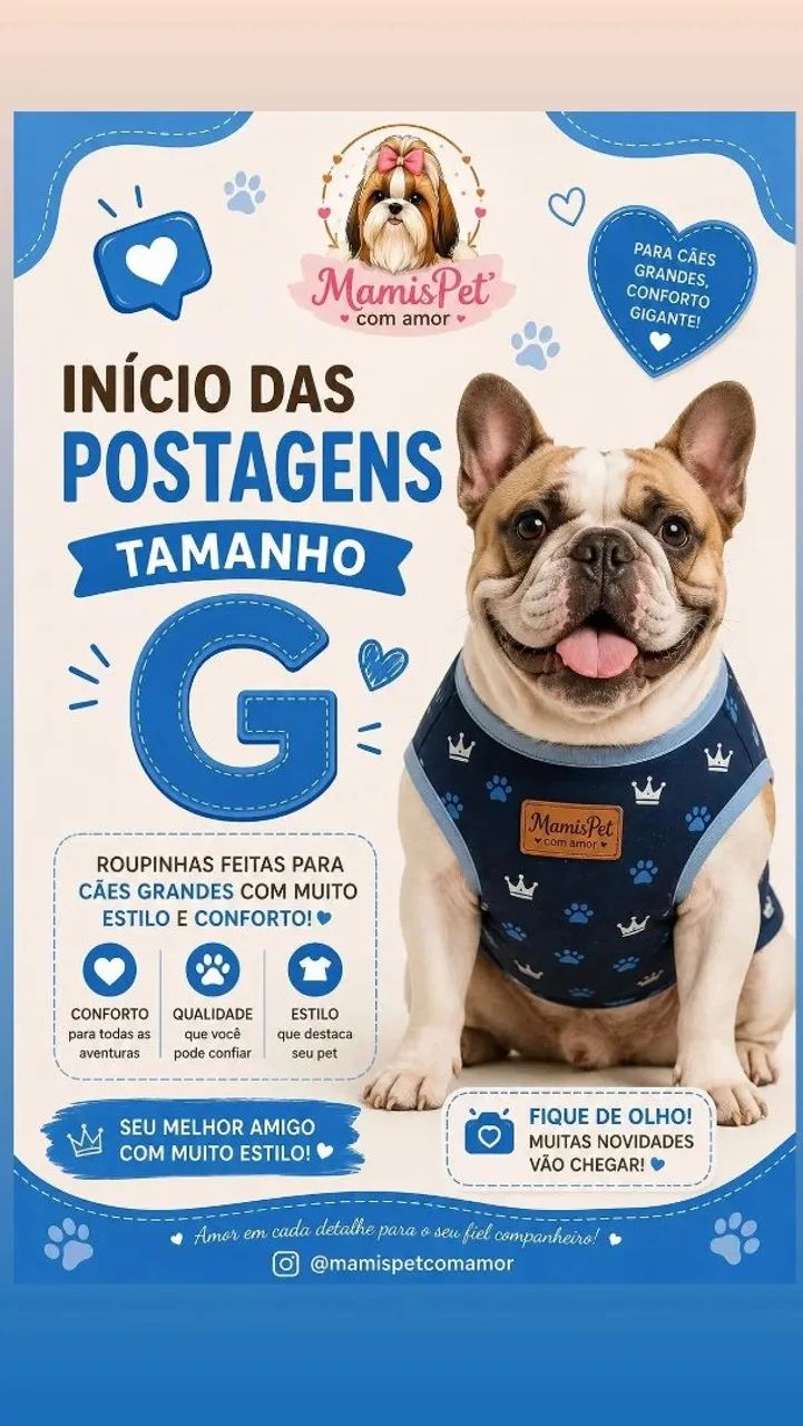Roupas pet 