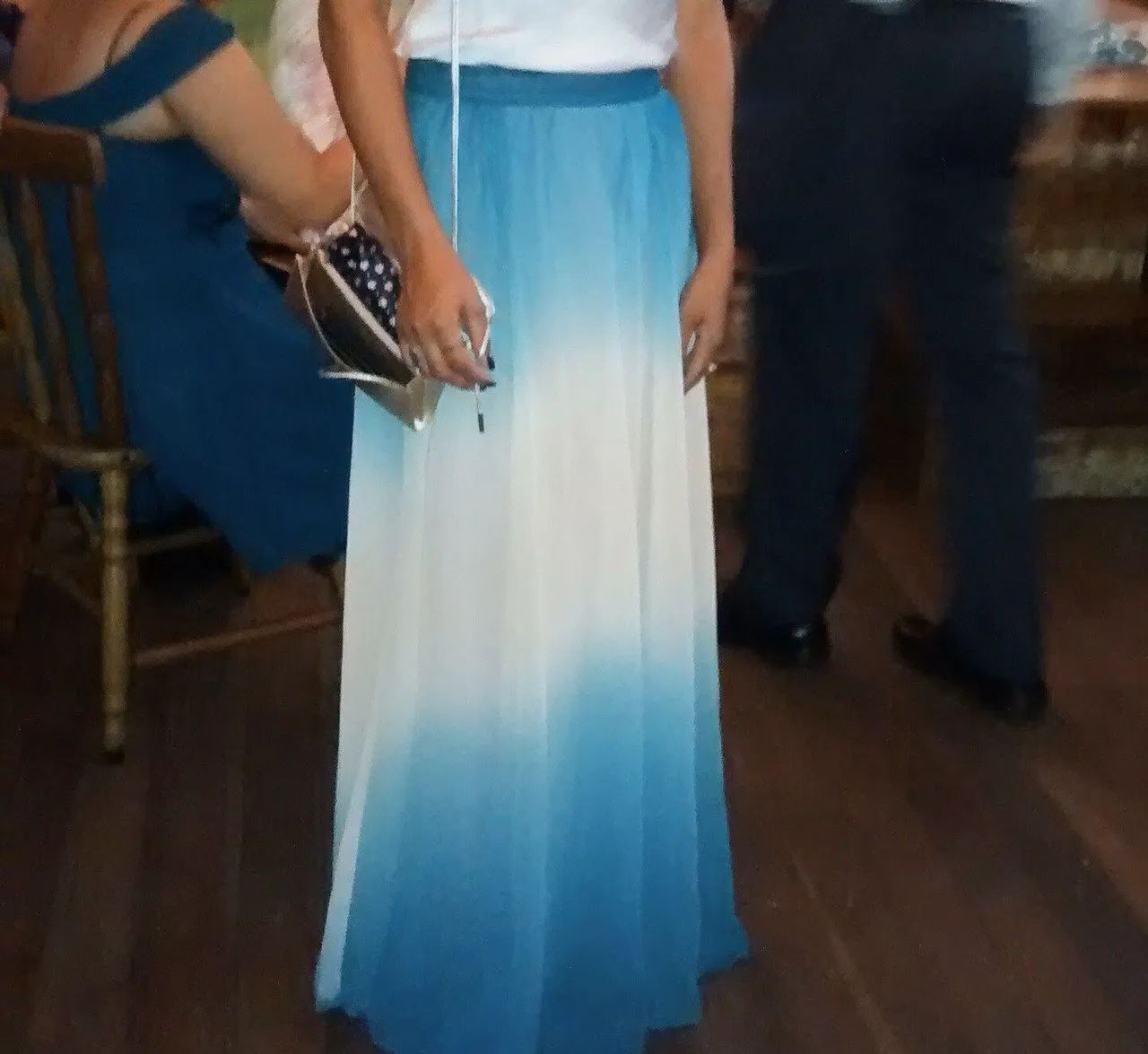 Saia Longa Degradê Elegante