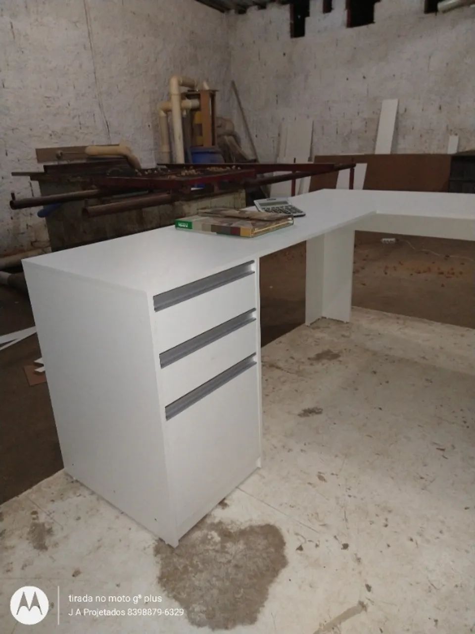 Mesa em L projetada - Foto 2
