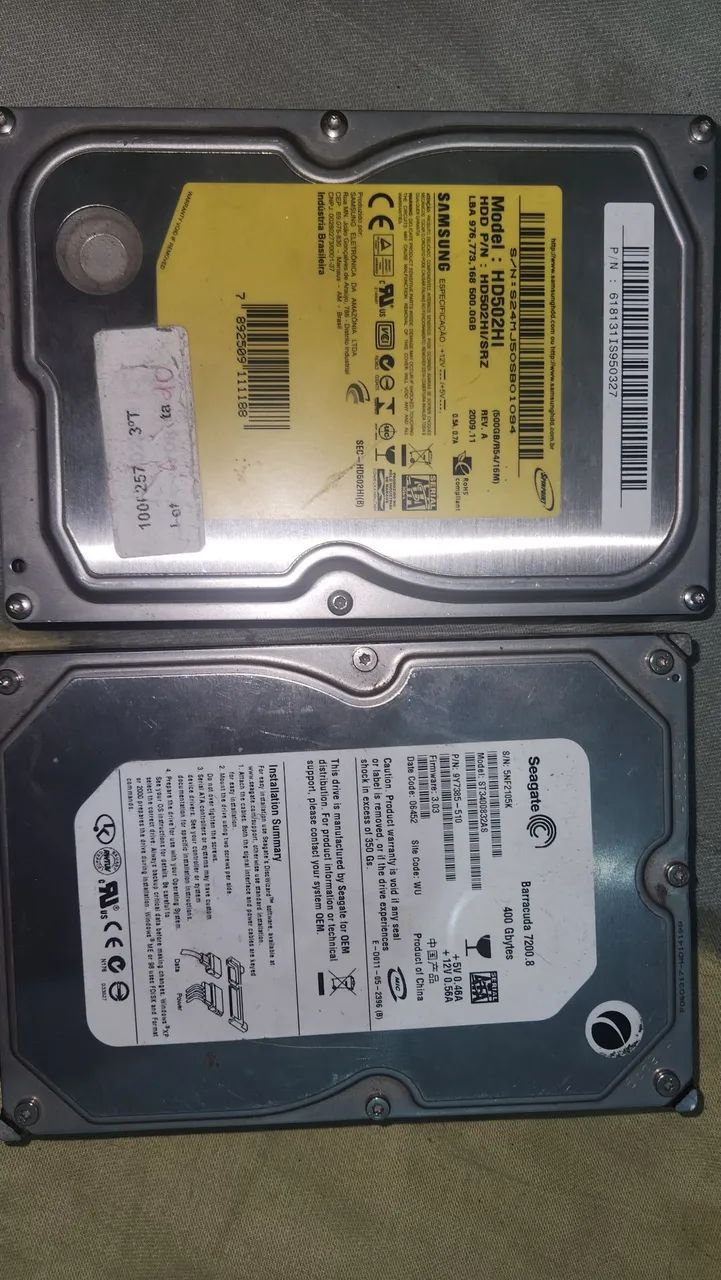 Conjunto de HD usados (ja formatados) - Foto 3
