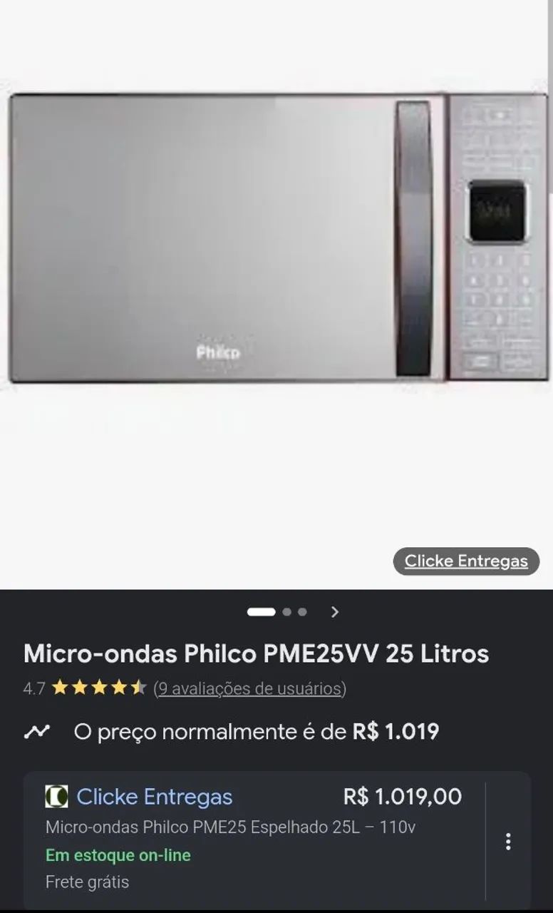 Microondas espelhado bem cuidado  - Foto 3