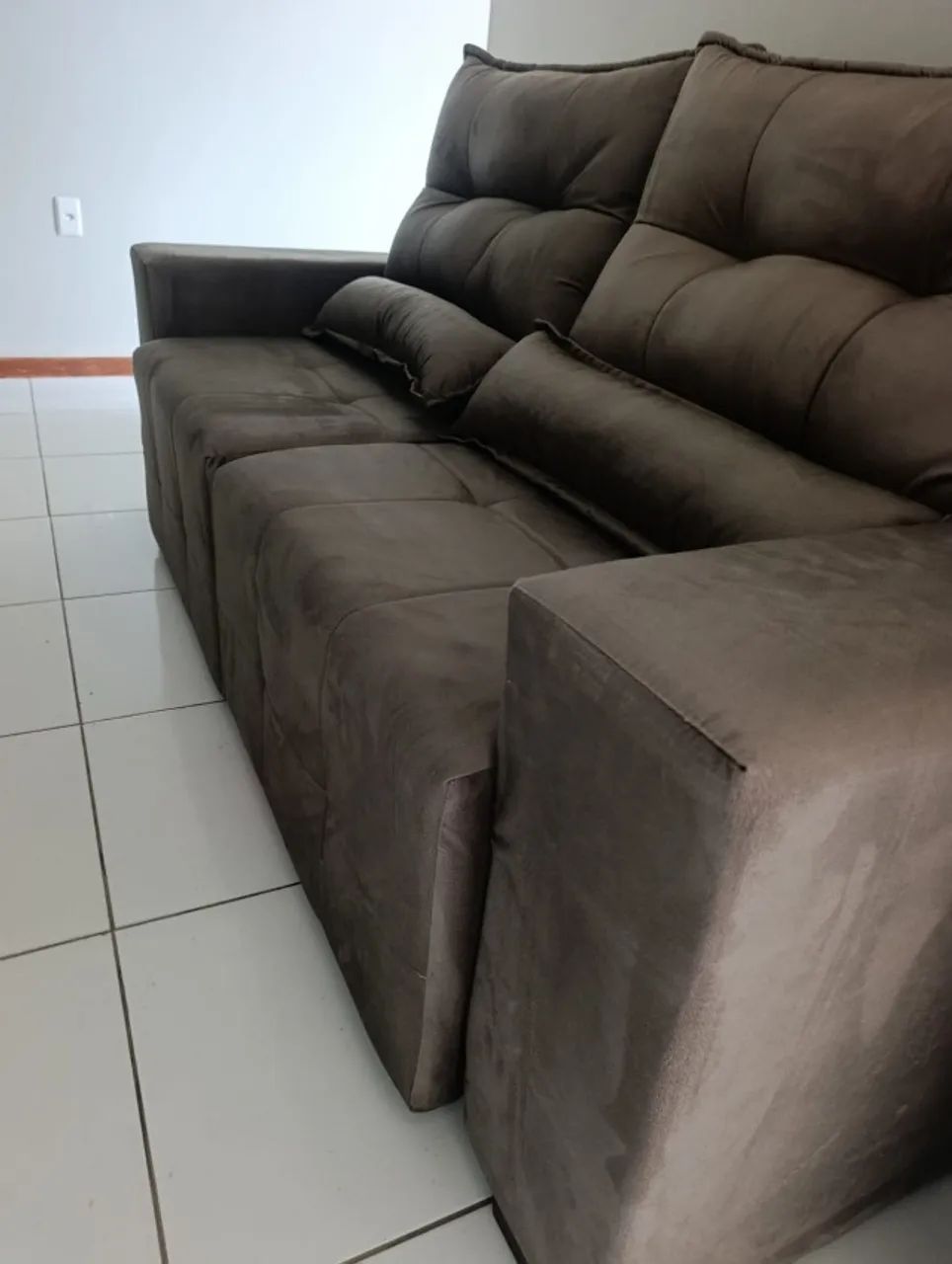 Sofá retratil e reclinavel novo de fabrica  - Foto 3