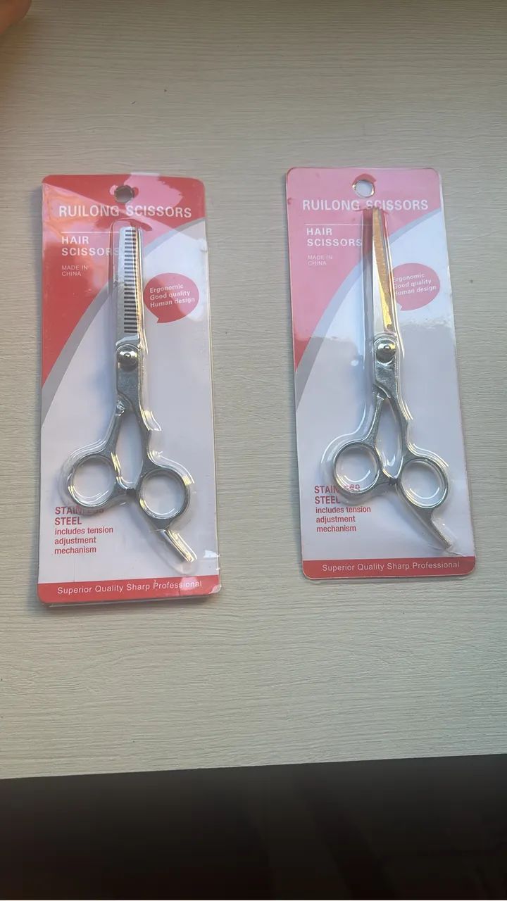 Tesoura de cabelo para barbeiros 