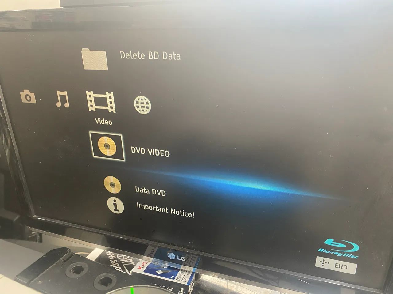 Sony blue ray  BDP S1100 excelente. - Foto 4