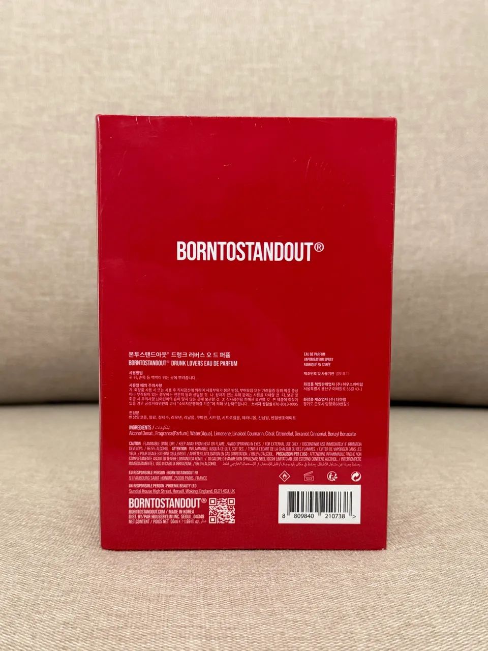perfume borntostandout drunk lovers edp 50ml - Foto 4
