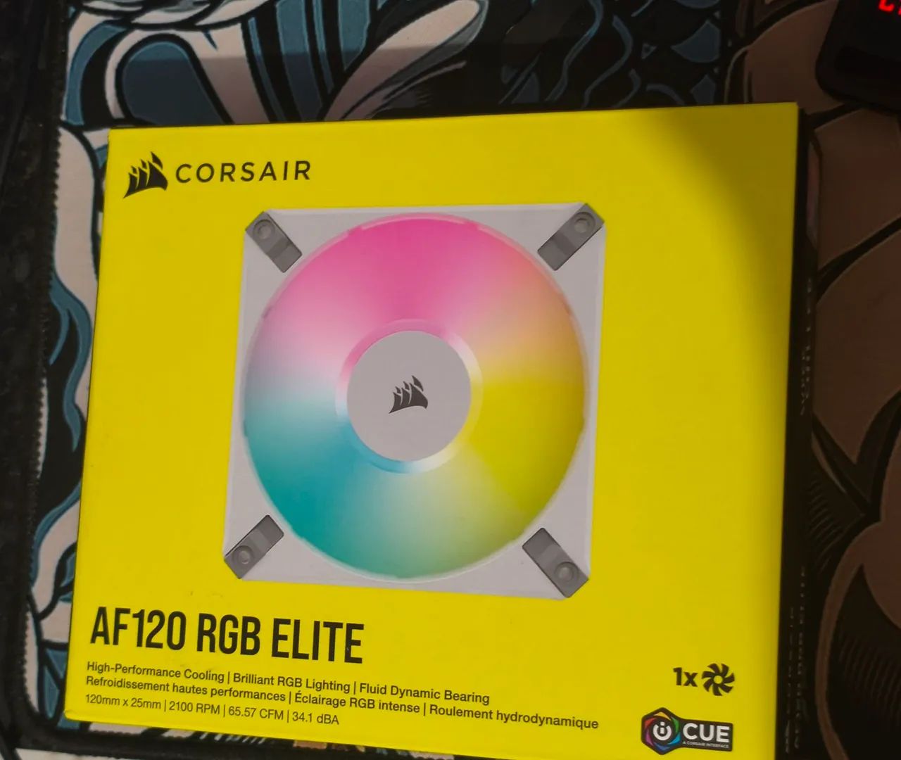 Fan Corsair AF120 WHITE rgb - Foto 2
